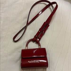 Valentino Glossy Red Mini Bag